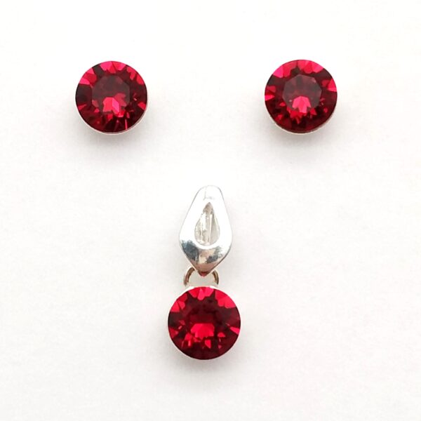 Conjunto Xirius Chaton SS29 Ruby