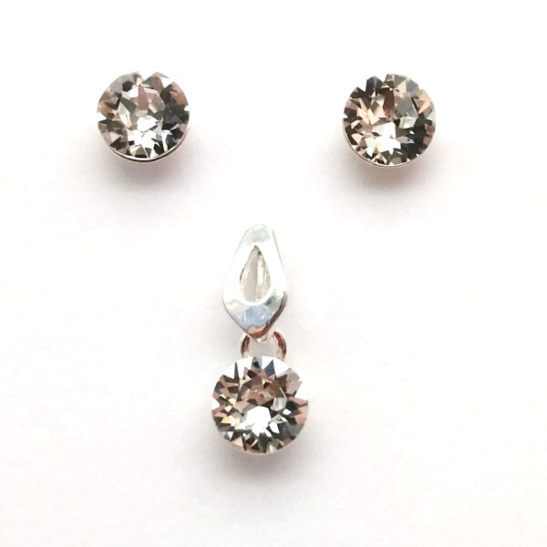 Conjunto Xirius Chaton SS29 Crystal