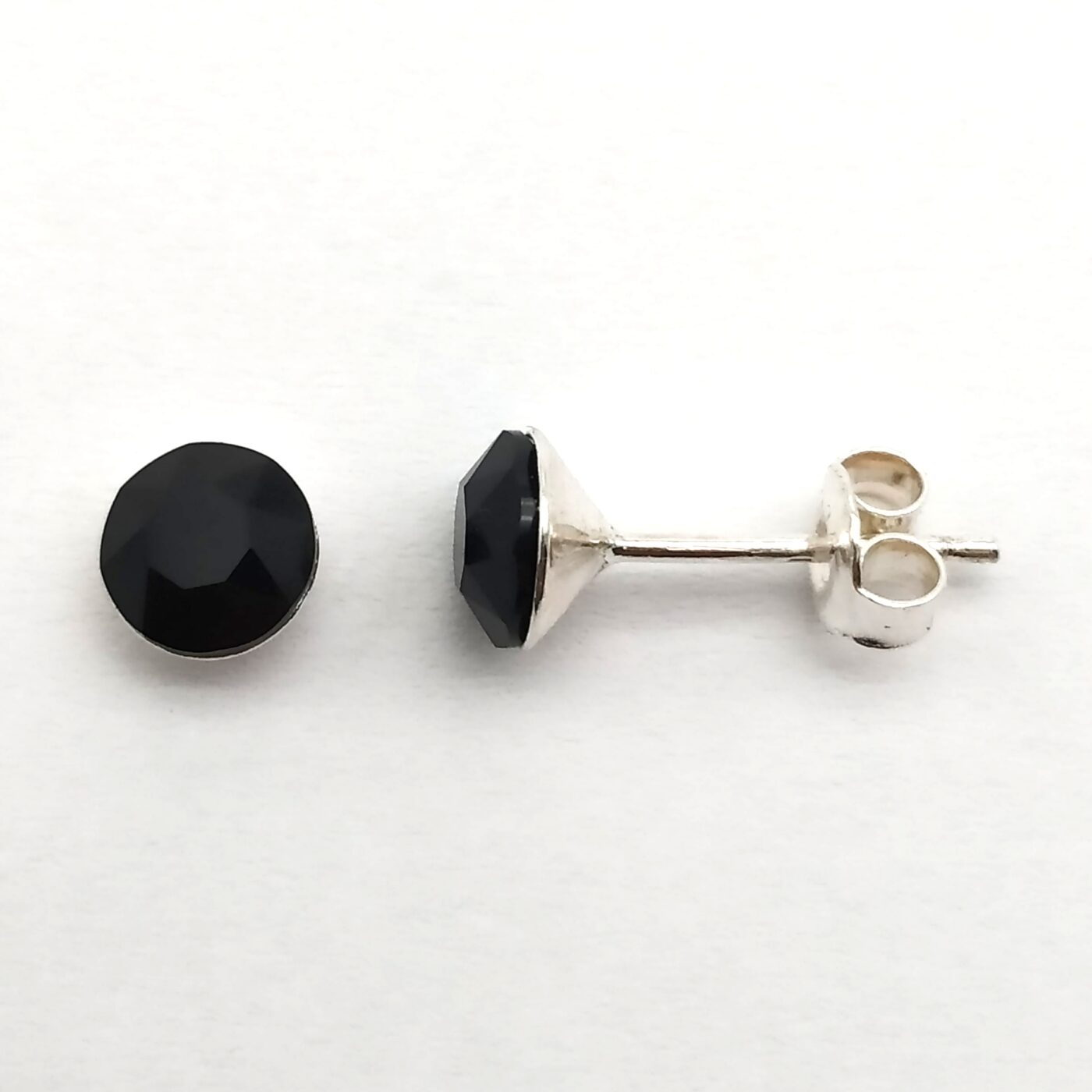 Pendientes Xirius Chaton SS29 Jet - Imagen 2