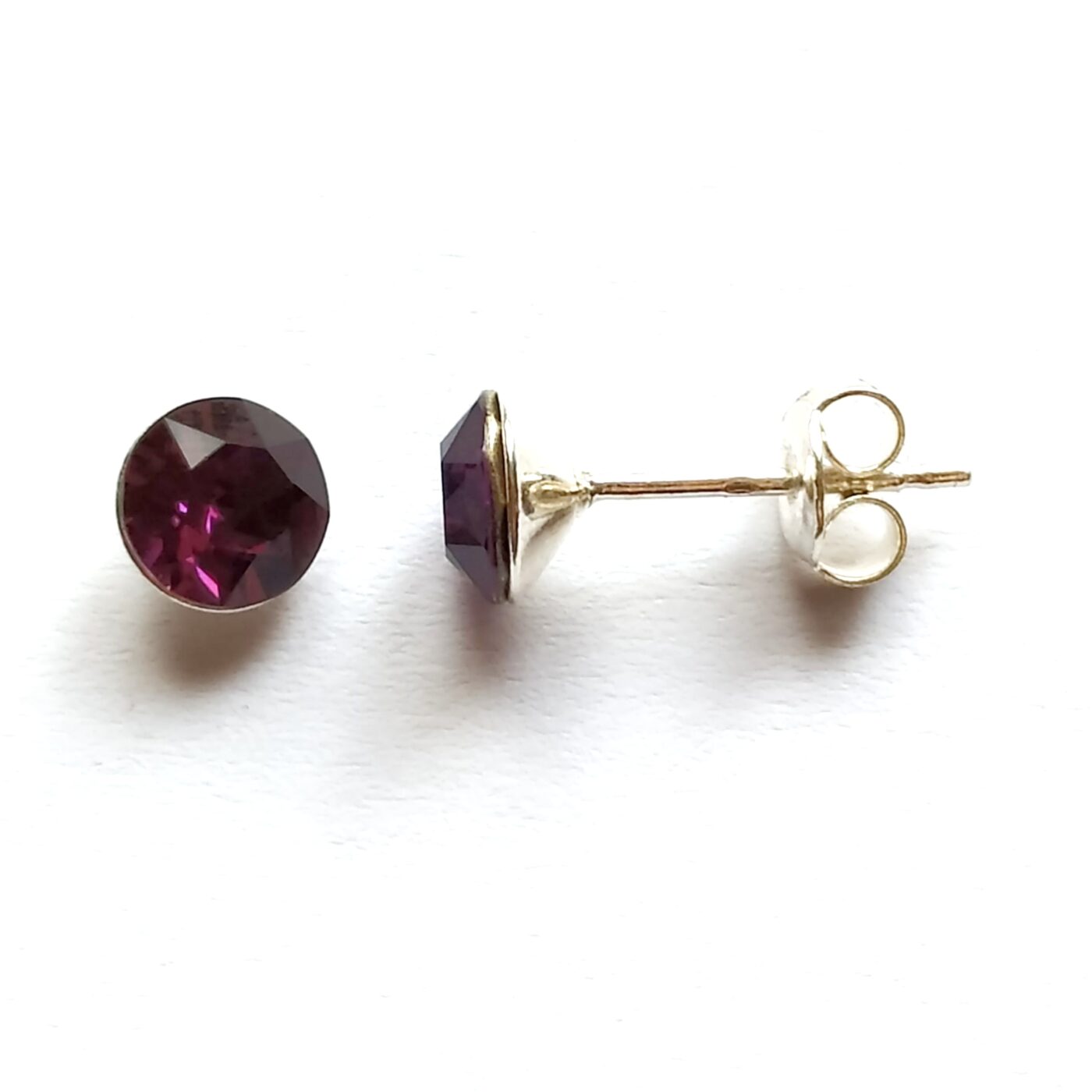 Pendientes Xirius Chaton SS29 Amethyst - Imagen 2