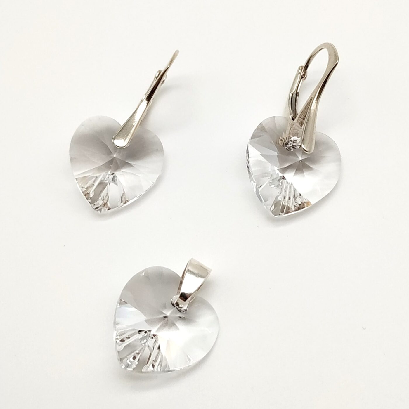 Conjunto Corazon Crystal