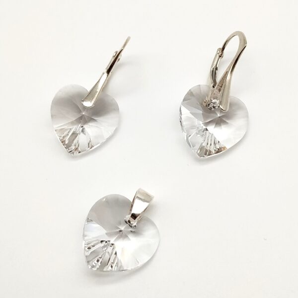 Conjunto Corazon Crystal