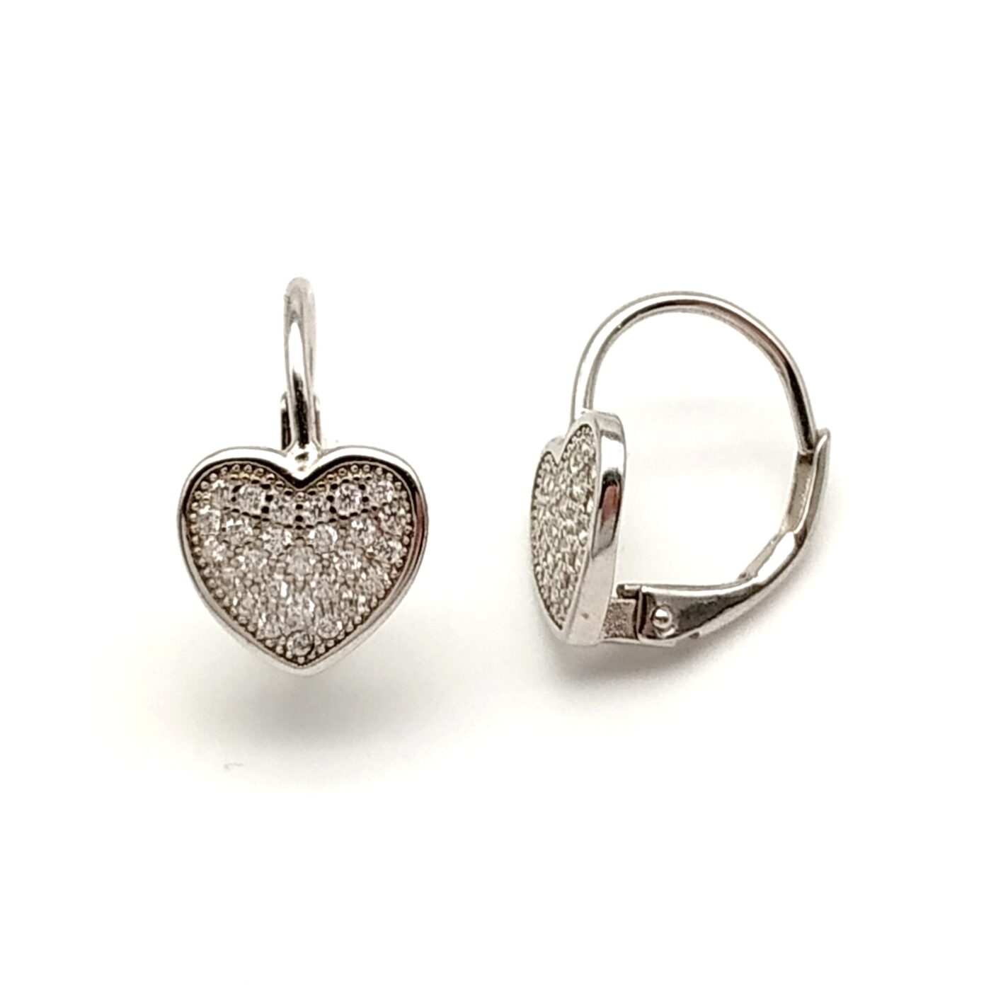 Pendientes Corazon Circonitas Crystal - Imagen 2