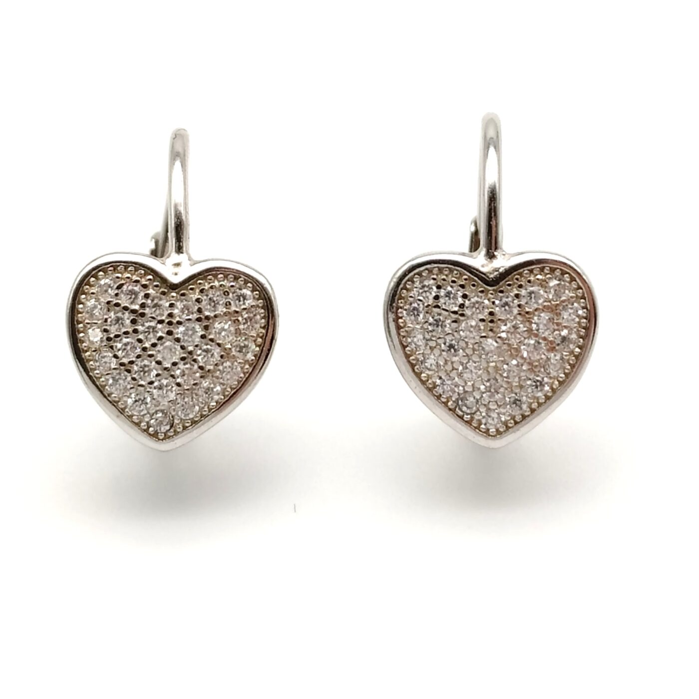 Pendientes Corazon Circonitas Crystal