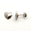 Pendientes Corazon Plata Circonitas Crystal - Imagen 2