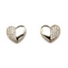 Pendientes Corazon Plata Circonitas Crystal