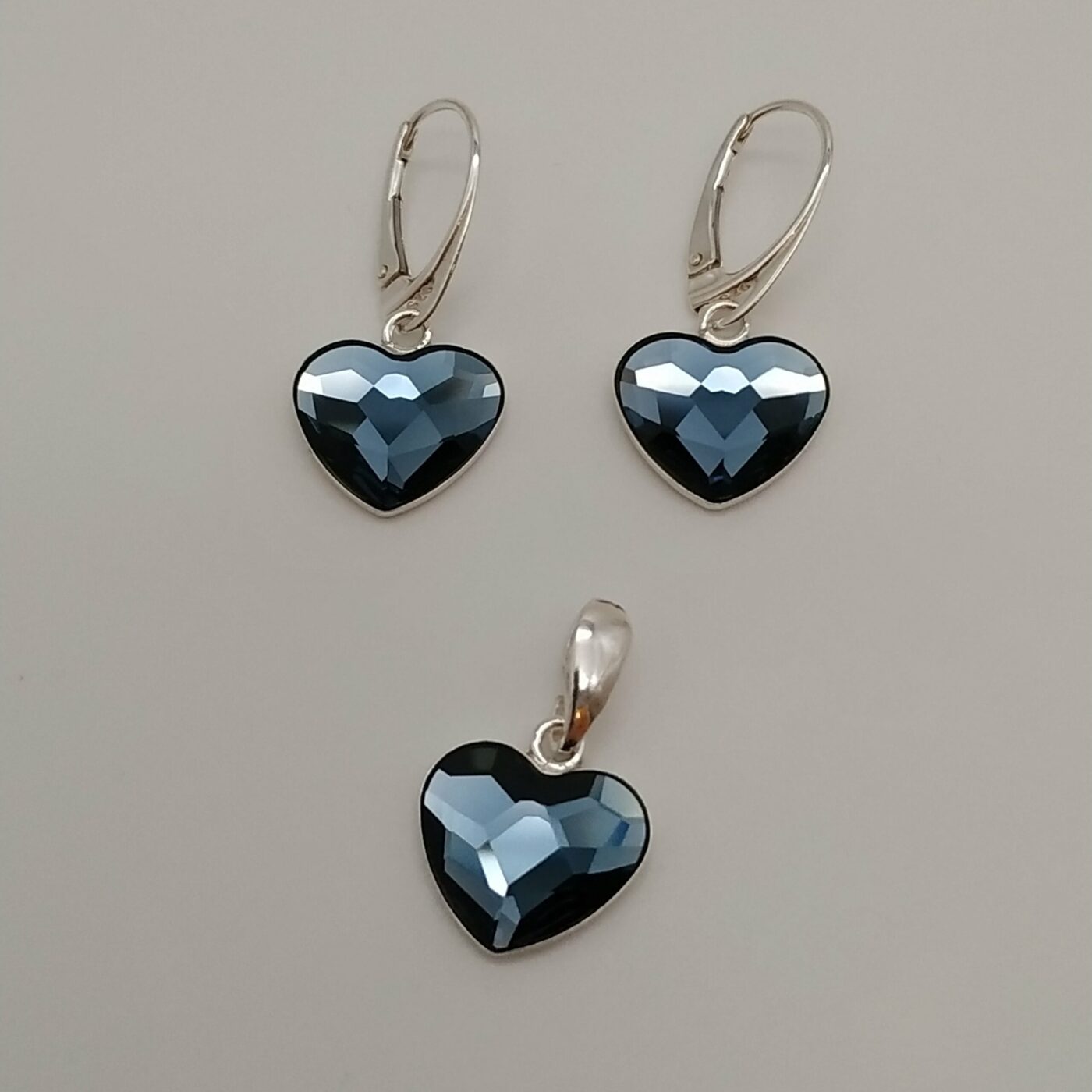 Conjunto Corazon Plano Denim Blue - Imagen 2