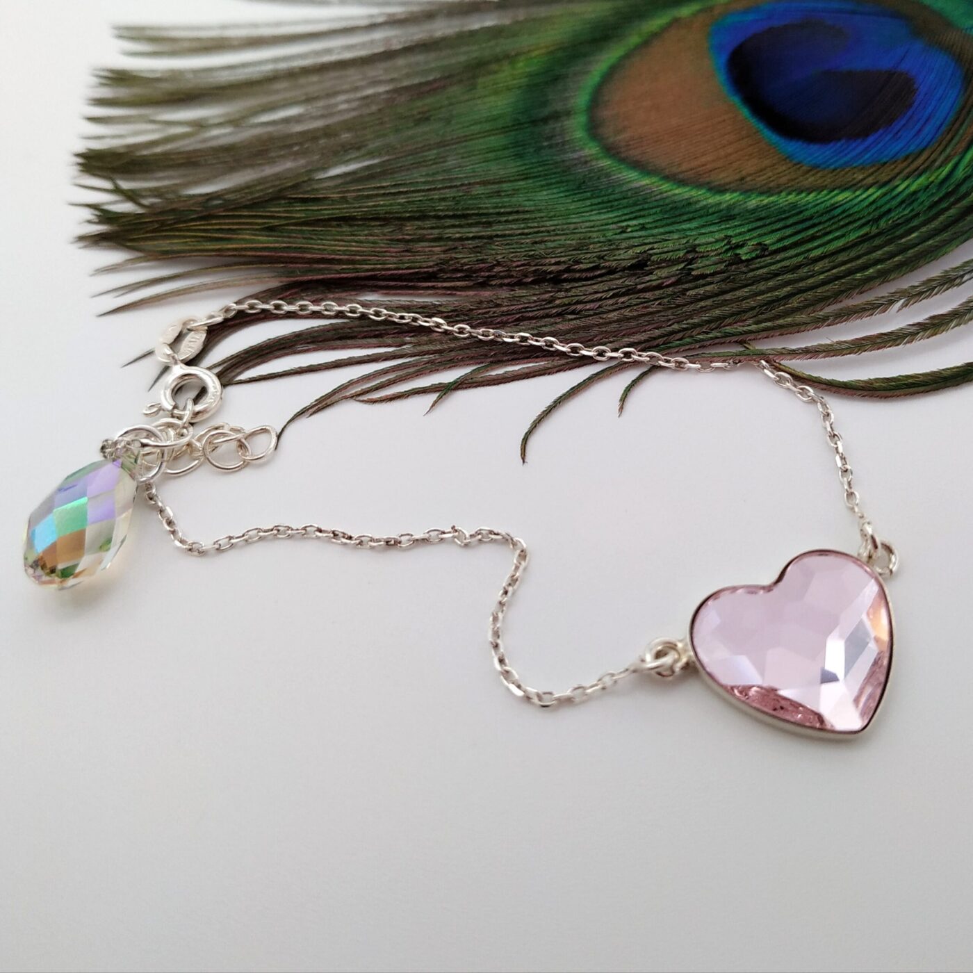 Pulsera Corazon Plano Rosaline - Imagen 2