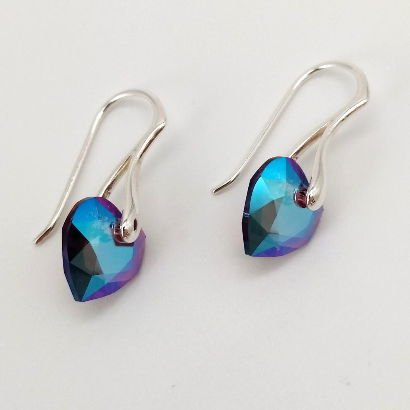 Pendientes Corazon Cut Amethyst Shimmer - Imagen 3