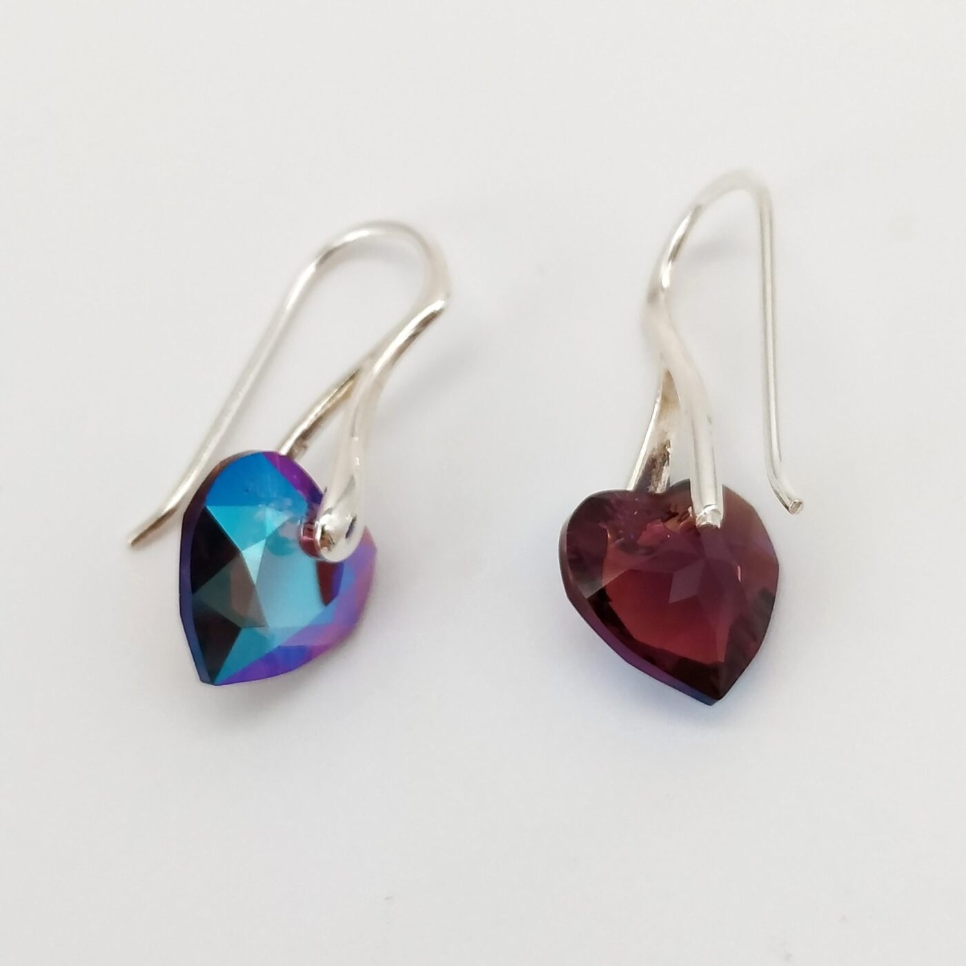 Pendientes Corazon Cut Amethyst Shimmer - Imagen 4