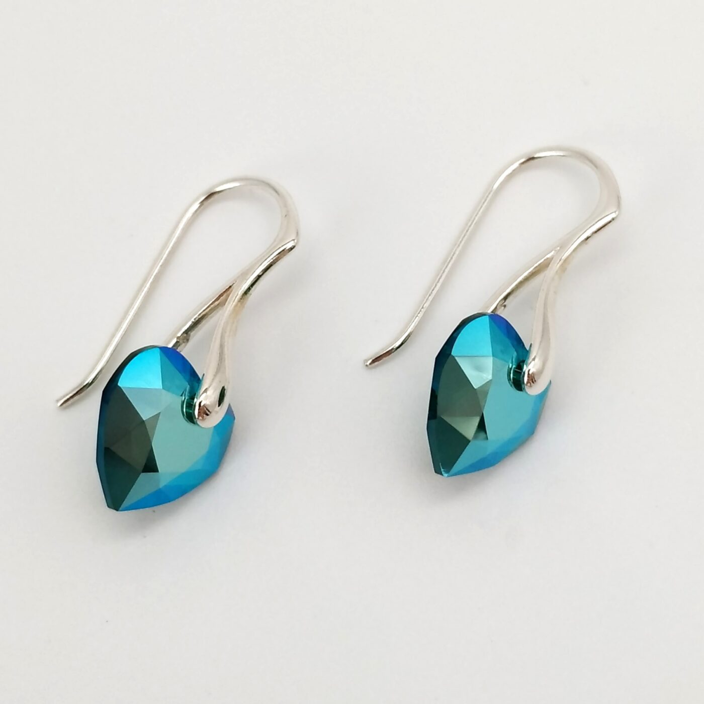 Pendientes Corazon Cut Emerald Shimmer - Imagen 3