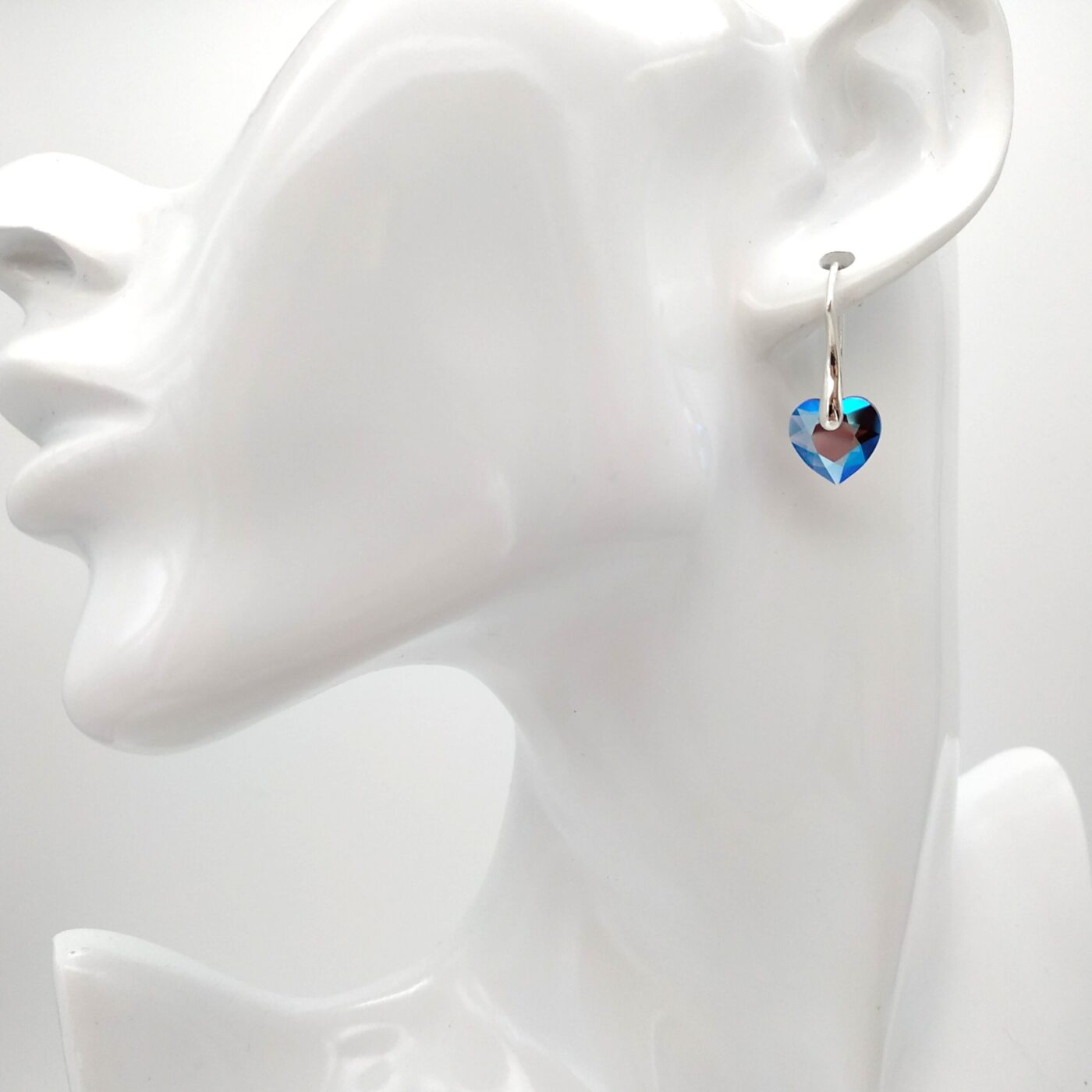 Pendientes Corazon Cut Amethyst Shimmer - Imagen 2