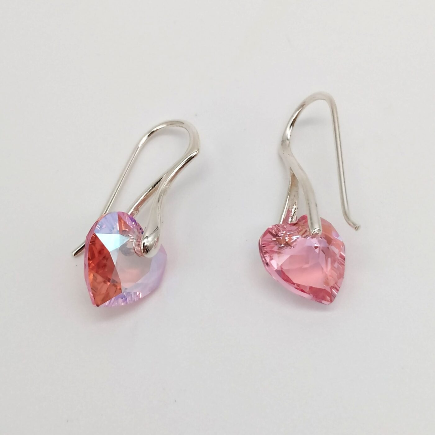 Pendientes Corazon Cut Light Rose Shimmer 10,5 - Imagen 4