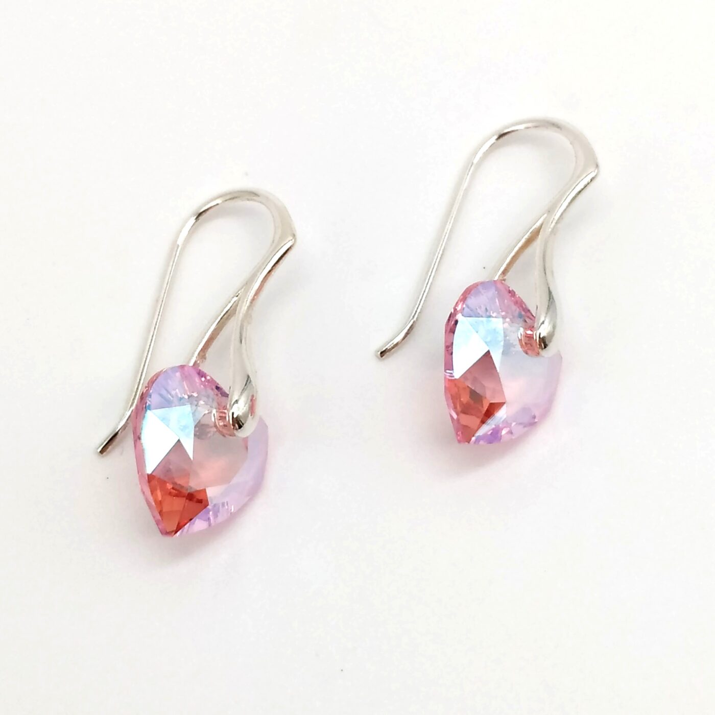 Pendientes Corazon Cut Light Rose Shimmer 10,5 - Imagen 3