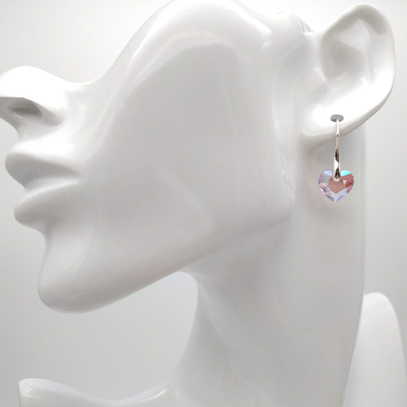 Pendientes Corazon Cut Light Rose Shimmer 10,5 - Imagen 2