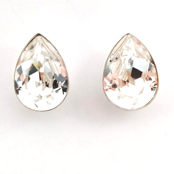 Pendientes Pear Presion Crystal