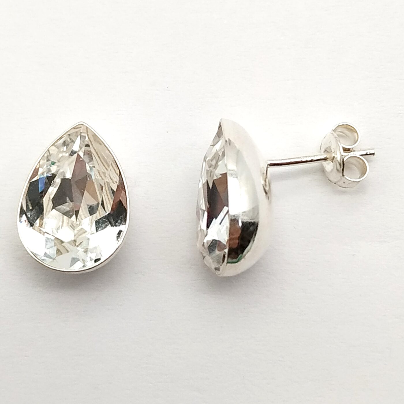 Pendientes Pear Presion Crystal - Imagen 2