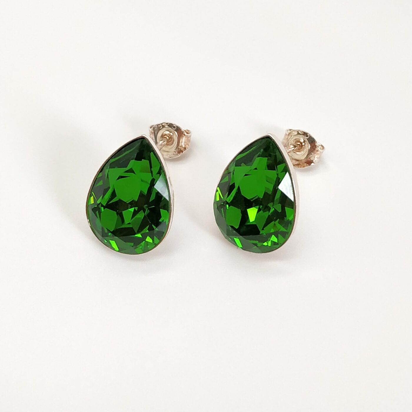 Pendientes Pear Presion Fern Green - Imagen 3