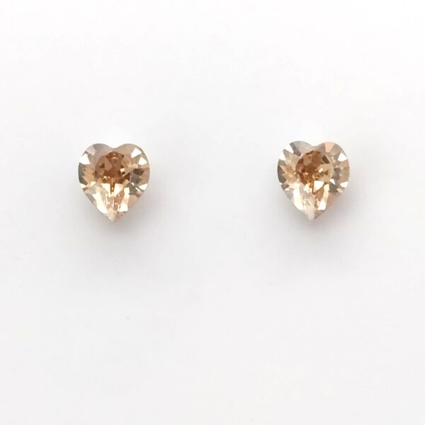 Pendientes Corazon Pequeño Golden Shadow 6