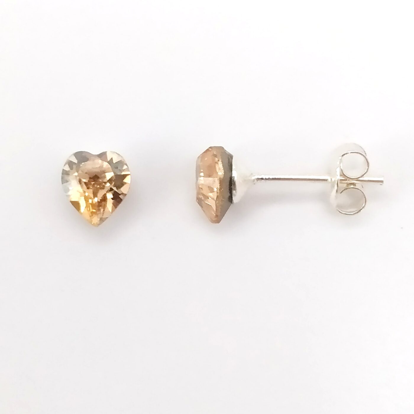 Pendientes Corazon Pequeño Golden Shadow 6 - Imagen 2