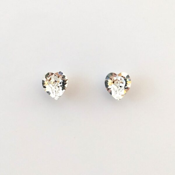 Pendientes Corazon Pequeño Crystal 6