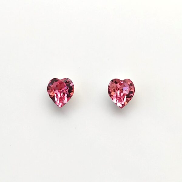Pendientes Corazon Pequeño Rose 6