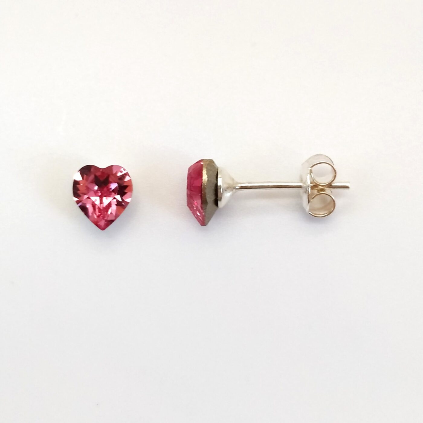 Pendientes Corazon Pequeño Rose 6 - Imagen 2