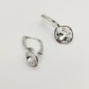 Pendientes Cuadrado Crystal - Imagen 3