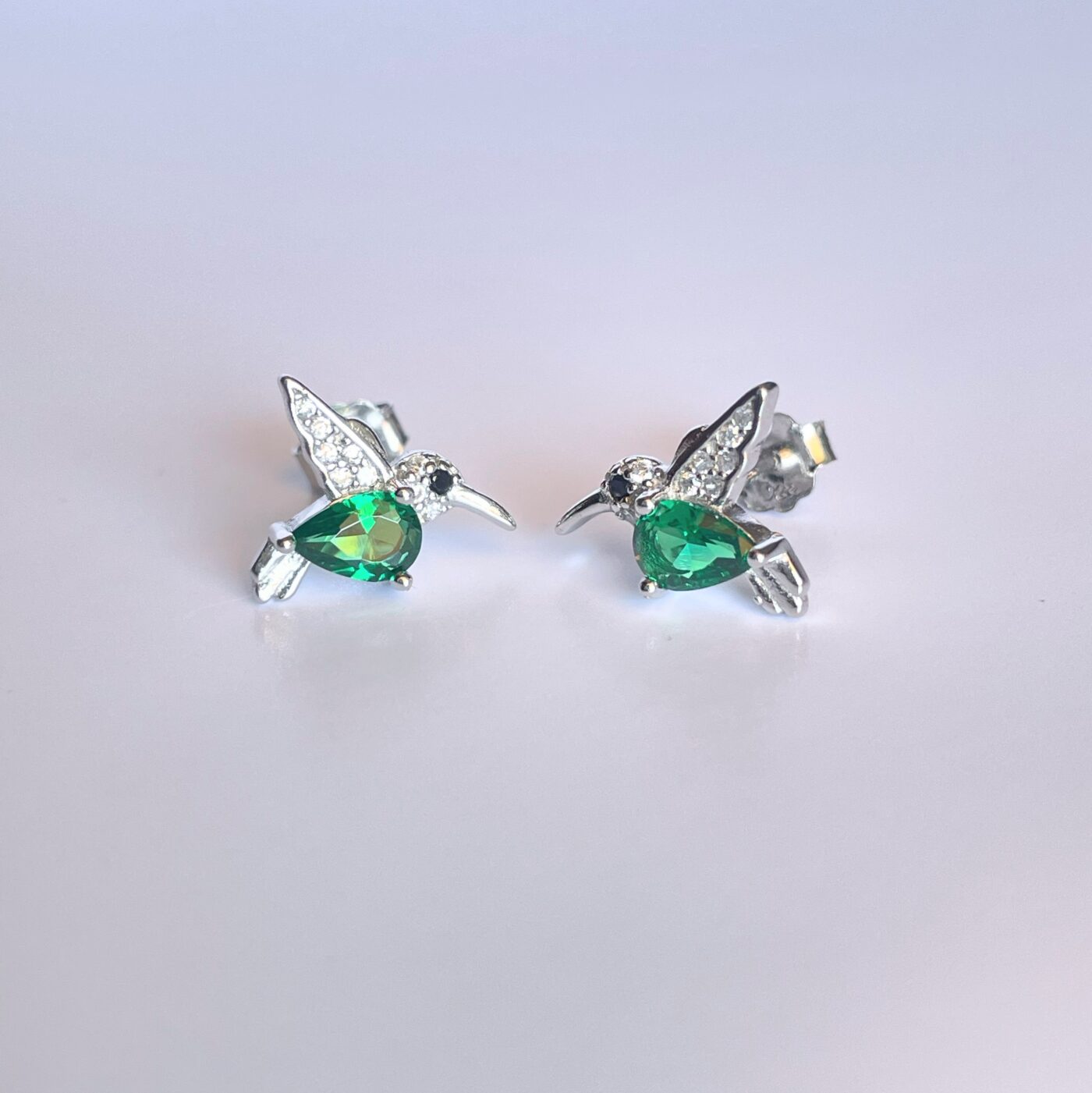 Pendientes Colibri Emerald - Imagen 5