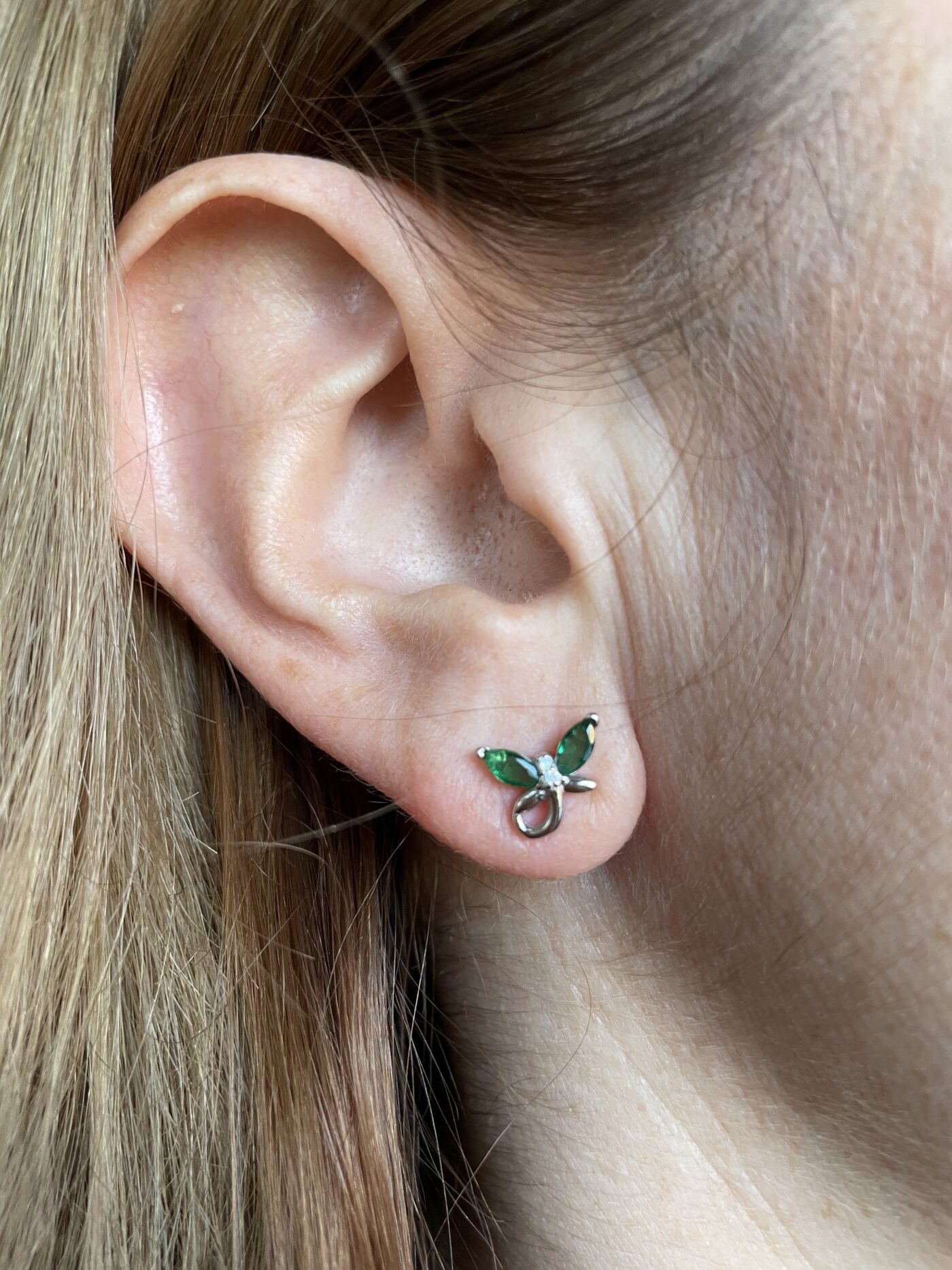 Pendientes Libelula Emerald - Imagen 4
